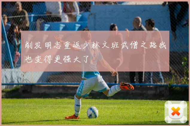 削发明志重返少林文班武僧之路我也变得更强大了
