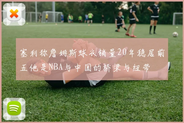 塞利称詹姆斯球衣销量20年稳居前五他是NBA与中国的桥梁与纽带
